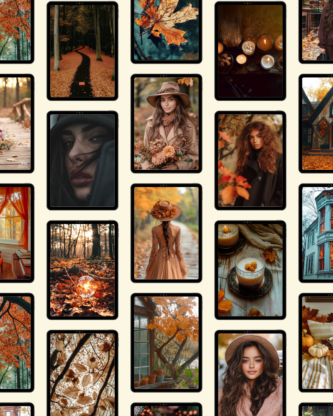 115 Fall Aesthetic Stock Photos Collection – Capture the Essence of Autumn with PLR and MRR Rights